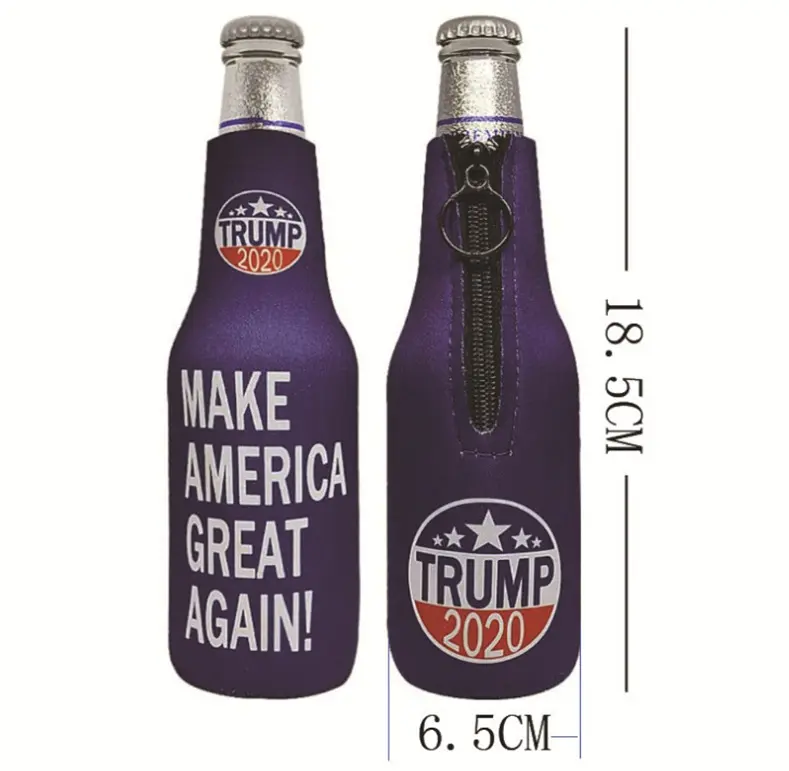 Wholesale Can Cooler Neoprene Sublimation Printed Logo Drink Stubby Holder Beer Bottle Sleeve Coozies