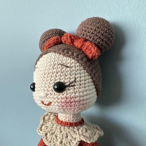 Bébé poupée naturelle faite à la main tricoté au <span class=keywords><strong>crochet</strong></span> jouets poupée au <span class=keywords><strong>crochet</strong></span> <span class=keywords><strong>pour</strong></span> bébés <span class=keywords><strong>Crochet</strong></span> bébé poupée - Product Image 3