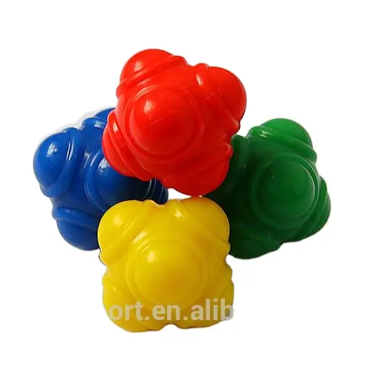 colorful speed reaction ball for improving agility