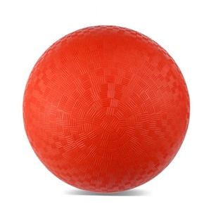 Pallone da gioco in gomma rossa da 8,5 pollici, vendita calda, fornito direttamente dalla fabbrica - Product Image 1