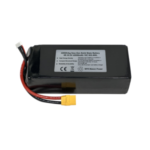 แบตเตอรี่โซลิดสเตท 420Wh/Kg 6S 22.2V 42000mAh 10C สำหรับโดรนยกของ EVTOL ทำแผนที่ MAS-SSB-6S42000mAh MasonPower 420wh/kg 42000ma - Product Image 1