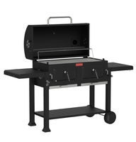 Grill de jardin multifonctionnel épais de 1,7 mètre, style américain, pour barbecue extérieur à domicile, en stock chez le fabricant