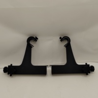 Support de tringle à rideau de style français en alliage d'aluminium, sans perçage, écologique et durable, prix d'usine, vente en gros, personnalisable