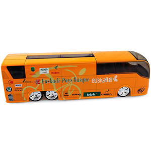 BTOYS 1:50 Tour De France <span class=keywords><strong>Bus</strong></span> Diecast modelo español Eleven equipo aleación Metal coche de juguete para niños - Product Image 5
