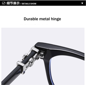 Lunettes <span class=keywords><strong>de</strong></span> <span class=keywords><strong>vue</strong></span> <span class=keywords><strong>de</strong></span> <span class=keywords><strong>luxe</strong></span> rétro K Designer, montures optiques, charnières métalliques, UV400 CE, anti-lumière bleue, pour hommes et femmes - Product Image 4