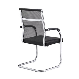 Chaise ergonomique en maille noire pour salle de conférence, grande quantité - Product Image 2