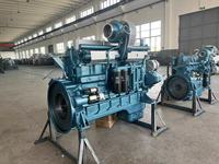 375KW 470KVA Standby-Leistung 24V Elektrischer Startmotor Turbo-Ladeluftgekühlter Rohmotor-Baugruppe für Geländediesel-Generatorsatz
