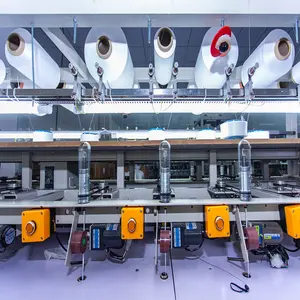 Flat Elastic Ear Loop Knitting Machine