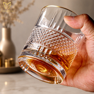 Verre à whisky classique rotatif style old fashioned, verre à vin et à bière, verre à shot créatif pour le whisky, verrerie à boire - Product Image 2