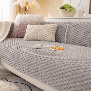 Turki furnitur Universal sudut Sofa sarung 3-kursi Penisola Sofa pelatih kursi meliputi 5-kursi kain berbentuk L 2pcs Set - Product Image 2