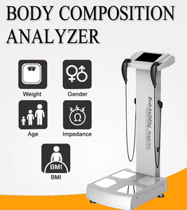 Analyseur de composition corporelle avec électrodes tactiles 8 points, technologie IA, en ABS, pour la surveillance de la masse grasse et musculaire, appareil de contrôle de santé - Product Image 2