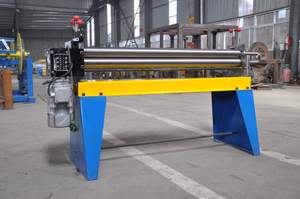 CNCColgar Electric Rolling Machine 2*1500 Spiral Round Duct Forming for <strong>HVAC</strong> - Product Image 2