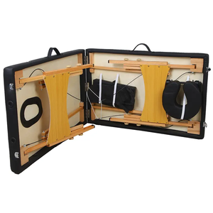 <span class=keywords><strong>Lit</strong></span> de massage de beauté du visage portable pliable en bois de haute qualité sortie d'usine de conception moderne pour les achats de fête pour la chambre à coucher - Product Image 3