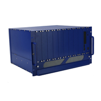 Pièces d'emboutissage de précision CNC pour châssis de rack 7U standard en acier galvanisé et alliage d'aluminium, pièces de quincaillerie de cabinet en tôle découpées au laser