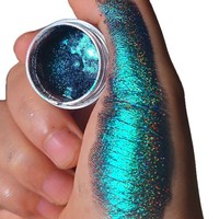 Poudre acrylique Highlight arc-en-ciel Laser optique caméléon symphonie polarisée paillettes ciel étoilé liquide ongles Chrome Mica Nail Art