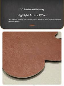 Pintura Texturizada de Diseño Abstracto Moderno con Luz LED, Cuadros Decorativos <span class=keywords><strong>3D</strong></span> para Sala de Estar - Product Image 6