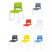 Chaise pivotante empilable en maille contemporaine de haute qualité LYSUN pour bureau, école, hôpital, visiteurs – Garantie 5 ans – Direct Usine