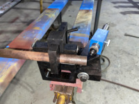 Cisaille manuelle à moteur pour tubes en acier inoxydable et en aluminium