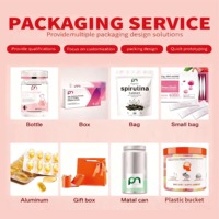 Capsules dures de peptides de collagène hydrolysé, complément nutritionnel pour adultes, formule beauté, matière première, approvisionnement en vrac OEM