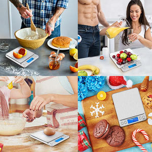 IKEME高精度数字厨房秤500g电子食物天平迷你袖珍厨房食物秤 - Product Image 6