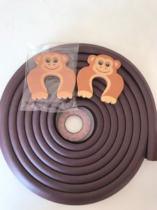 Baby 5m/16.4ft striscia di protezione del bordo ispessente + 8 angoli + 2 tappi per porte protezione del bordo per mobili kit di sicurezza per bambini - Product Image 3