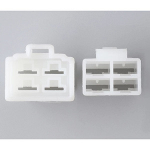 Conector Automotriz de 4 Pines y 6.3mm Sin Sellado, Arnés para Sensor de Oxígeno, Contacto Dorado, Plástico Blanco DJ7042-6.3-11 - Product Image 4