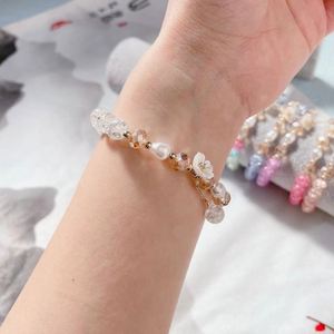 Bracelet élastique perlé pour femme, bijou de main princesse, breloque mignonne pour enfant, idéal pour fille - Vente en gros - Product Image 4