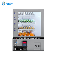 Máquina Expendedora de Bebidas y Snacks Mini de Pared RaiseFun, Máquina Expendedora Automática Inteligente de Bebidas de China al por Mayor