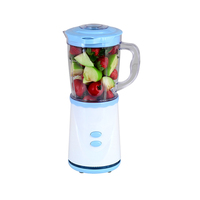 Mini mixeur électrique à immersion 0,8 L, récipient en plastique, commande par bouton-poussoir, vitesse variable, 200 W, faible bruit, usage domestique