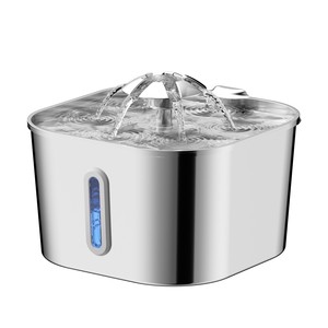 Dispensador de Agua Automático de Acero Inoxidable <span class=keywords><strong>para</strong></span> Mascotas, Fuente Circulante <span class=keywords><strong>para</strong></span> Gatos, Perros y Conejos - Product Image 4