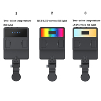 Lampe LED rechargeable best-seller pour selfie avec clip de fixation pour téléphone portable, ordinateur portable, ordinateur, et conférence