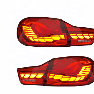 Fanali posteriori a LED in stile OLED GTS per <span class=keywords><strong>BMW</strong></span> <span class=keywords><strong>Serie</strong></span> <span class=keywords><strong>4</strong></span> 2014-2020 con indicatori di direzione sequenziali, luci posteriori facelift per F32 F33 F36 F82 12V - Product Image 5
