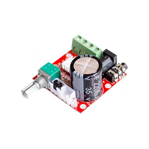 บอร์ดเครื่องขยายเสียงสเตอริโอระบบเสียง PAM8610 Hi-Fi <span class=keywords><strong>12V</strong></span> ขนาดเล็ก <span class=keywords><strong>TDA2030</strong></span> 2X10W <span class=keywords><strong>12V</strong></span> ช่องสัญญาณคู่ D คลาส - Product Image 2