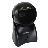 Escáner de Código de Barras con Cable USB Mindeo MP725, Lector de Códigos QR 1D/2D PDF, Clasificación IP54, Sensor CMOS de Escritorio Negro, 1 Año de Garantía, en Stock