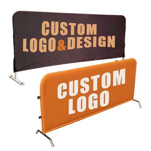 Funda Protectora para Barricadas Portátiles de Control de Multitudes con Impresión Personalizada - Product Image 1