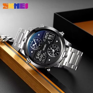 Reloj Deportivo para Hombre Skmei 2212 de Cuarzo con Movimiento Electrónico Digital, Pantalla Dual Analógica LED, Formato 12/24 Horas y Resistencia al Agua de 30m para Exteriores - Product Image 2
