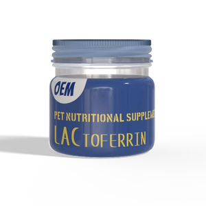 Capsules de comprimés de lactoferrine aromatisés personnalisés pour chiens chats suppléments pour le système immunitaire sain avec utilisation efficace du fer - Product Image 3