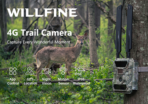 Willfine Động Vật Hoang Dã Trò Chơi Săn Bắn Hoang Dã Máy Ảnh Wildcamera Ảnh Bẫy Wildkamera 4G Trail Cam Trailcam - Product Image 2