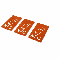 Carte NFC Mini PVC NTAG213 13,56 MHz, carte RFID intelligente avec encodage de données personnalisé, impression offset haute définition