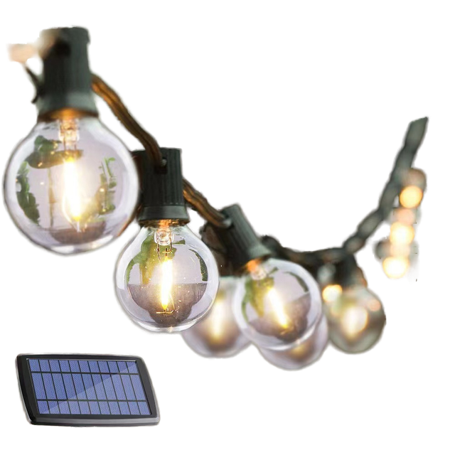 Hot Sell G40 Globe LED Outdoor String Lights 25FT 50FT 100FT Shatterproof Decoration String Lights for Christmas Outside
