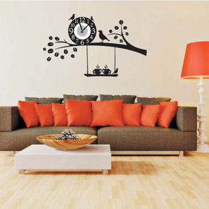 Promozionale autoadesivo della <span class=keywords><strong>parete</strong></span> commercio all'ingrosso orologio - Product Image 2