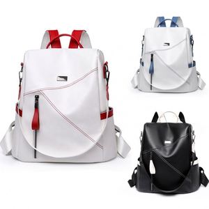 Sac à dos unisexe en tissu Oxford imperméable, souple et tendance, pour ordinateur portable, idéal pour l'école et les hommes - Product Image 1