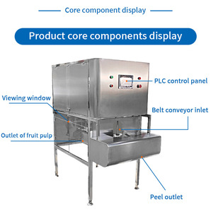 Máquina Peladora de Aguacates, Cocos y Nueces, Automática, Comercial, Multifuncional, de Acero Inoxidable, Equipo de Procesamiento de Frutas y Verduras - Product Image 2