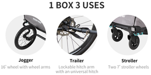 Poussettes <span class=keywords><strong>3</strong></span> en 1 pour bébés, remorque de bicyclette, landaus bon marché, nouvelle collection - Product Image 6