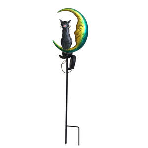 Outdoor Home Decoratieve Van Ladybird Tuin Metalen Decoratieve Plant Guard Vogel Yard Tuin Stakes Solar Licht Decoratie - Product Image 5