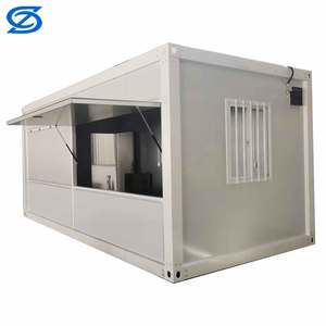 Di chuyển nhà hàng mini <span class=keywords><strong>container</strong></span> cửa hàng thức ăn nhanh cửa hàng vật liệu thép di động thanh cà phê cửa hàng prefab Chứa nhà - Product Image 6