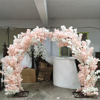 Arco de Flores de Cerezo Artificial de 3 Metros para Decoración de Bodas