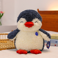 Peluche pingouin en tissu de coton doux de haute qualité, respectueuse de la peau, pour la sécurité des enfants et la décoration de la maison