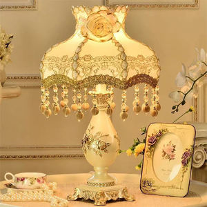 Europäische Tischlampe Luxuriöse Wohnzimmer Schlafzimmer Kinderzimmer Arbeitszimmer LED Originelle Nachttischlampe Schreibtischleuchte - Product Image 2