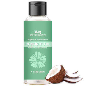 Nhãn hiệu riêng Hữu Cơ fractionated dầu dừa cho bé tóc và chăm sóc da - Product Image 1